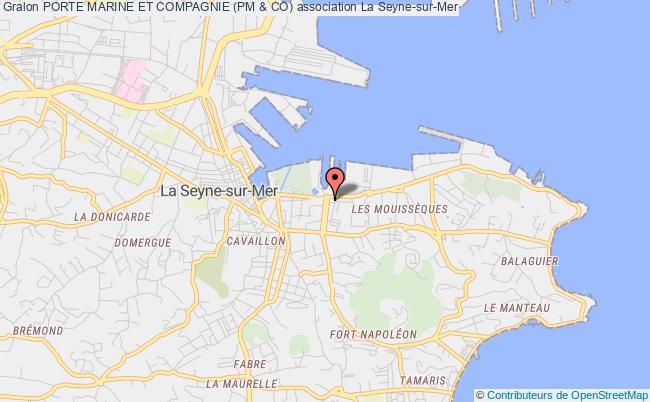 plan association Porte Marine Et Compagnie (pm & Co) La Seyne-sur-Mer