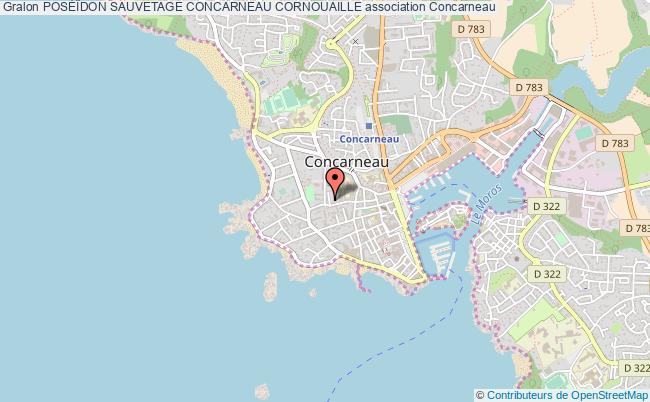 POSÉÏDON SAUVETAGE CONCARNEAU CORNOUAILLE