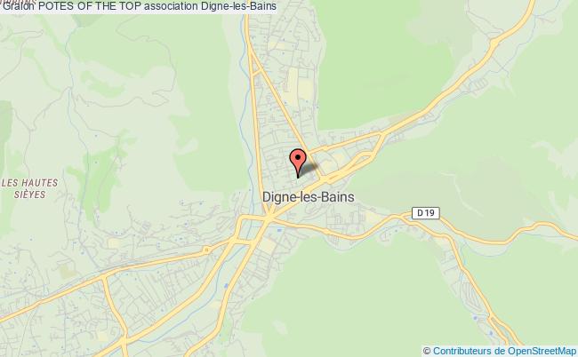 plan association Potes Of The Top Digne-les-Bains