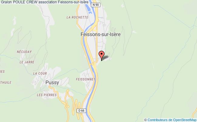 plan association Poule Crew Feissons-sur-Isère