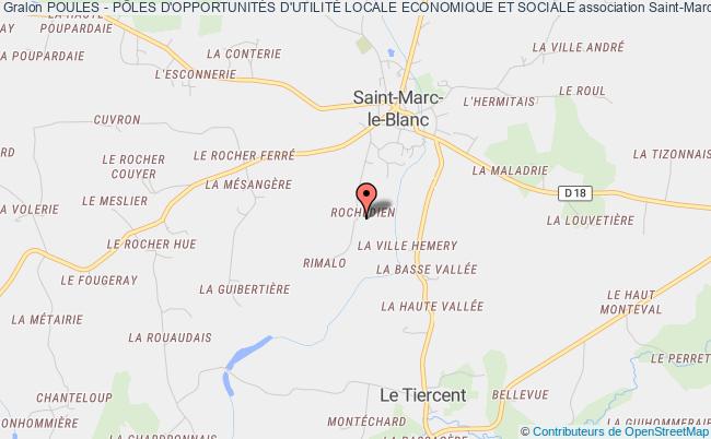 plan association Poules - PÔles D'opportunitÉs D'utilitÉ Locale Economique Et Sociale Saint-Marc-le-Blanc