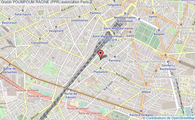plan association Poumpoum Racine (ppr) Paris 14e