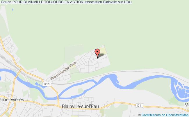 plan association Pour Blainville Toujours En Action Blainville-sur-l'Eau