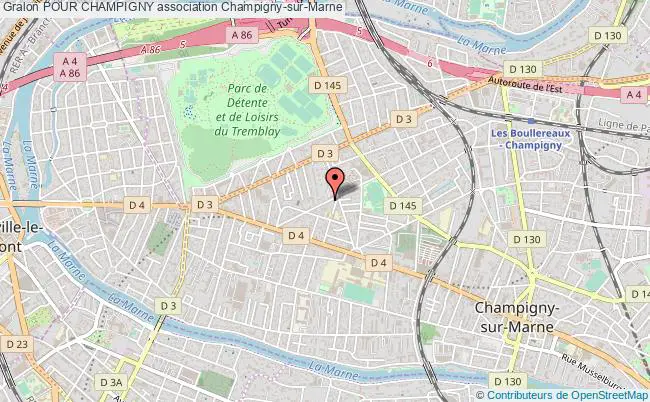 plan association Pour Champigny Champigny-sur-Marne