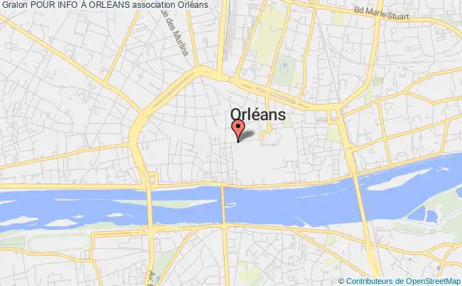 plan association Pour Info À OrlÉans Orléans