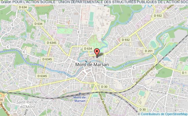 POUR L'ACTION SOCIALE : UNION DEPARTEMENTALE DES STRUCTURES PUBLIQUES DE L'ACTION SOCIALE