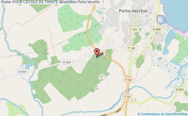 plan association Pour L'ecole De Trinite Porto-Vecchio