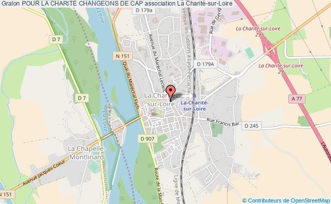 plan association Pour La CharitÉ Changeons De Cap La    Charité-sur-Loire