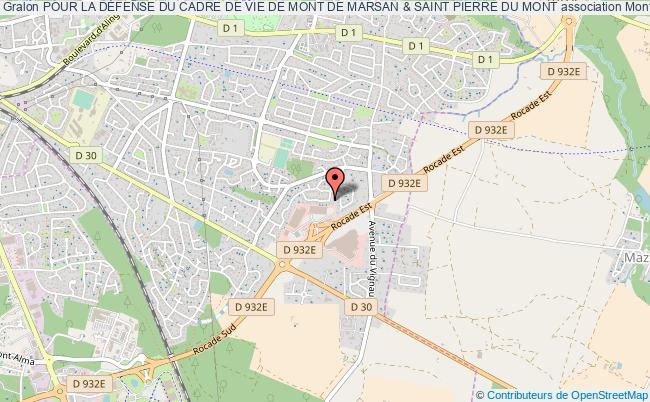 POUR LA DÉFENSE DU CADRE DE VIE DE MONT DE MARSAN & SAINT PIERRE DU MONT