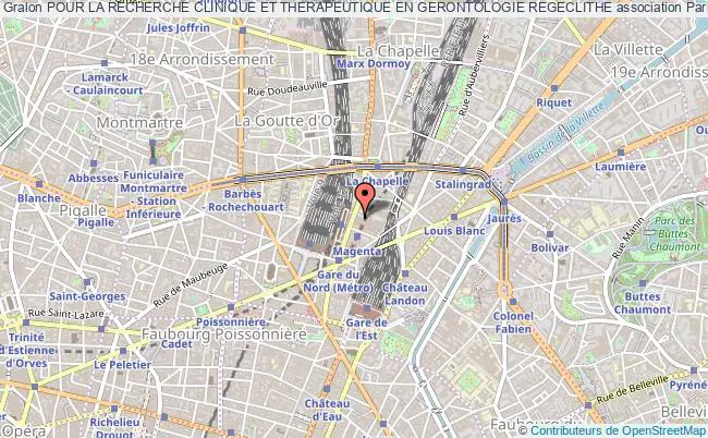 plan association Pour La Recherche Clinique Et Therapeutique En Gerontologie Regeclithe Paris