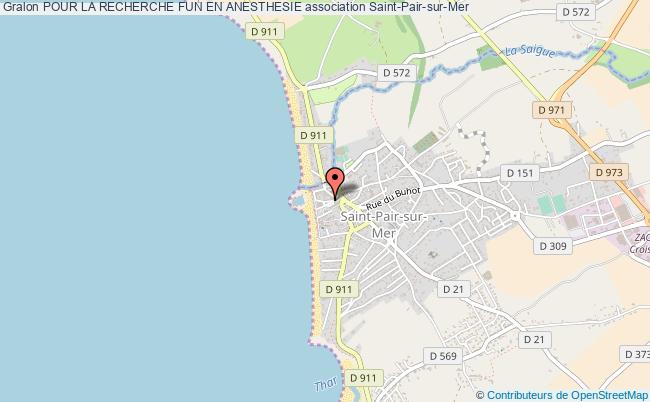 plan association Pour La Recherche Fun En Anesthesie Saint-Pair-sur-Mer