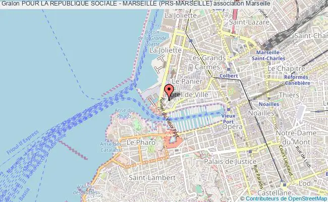plan association Pour La Republique Sociale - Marseille (prs-marseille) Marseille 2e