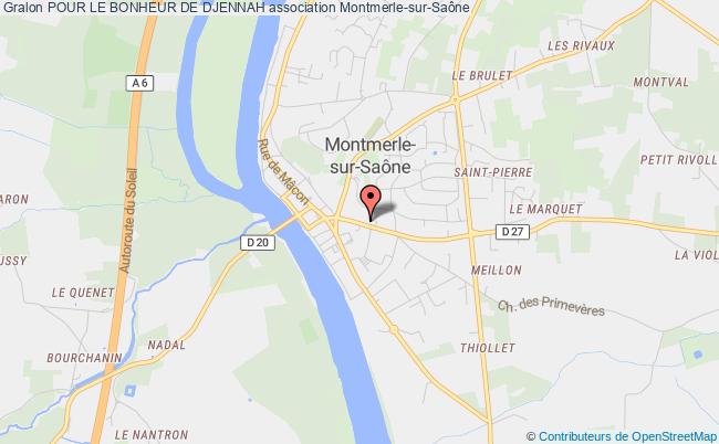plan association Pour Le Bonheur De Djennah Montmerle-sur-Saône