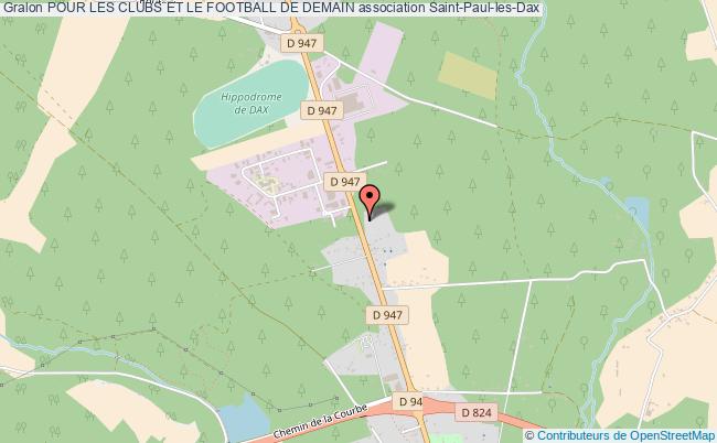 plan association Pour Les Clubs Et Le Football De Demain Saint-Paul-lès-Dax
