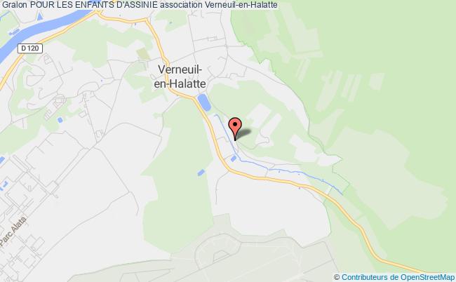 plan association Pour Les Enfants D'assinie Verneuil-en-Halatte