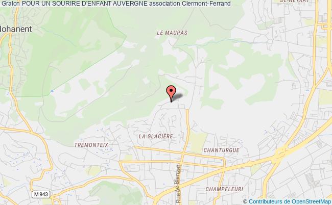 plan association Pour Un Sourire D'enfant Auvergne Clermont-Ferrand