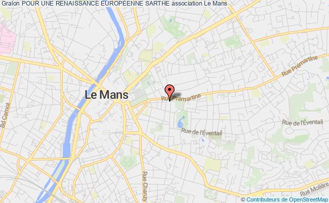 POUR UNE RENAISSANCE EUROPÉENNE SARTHE