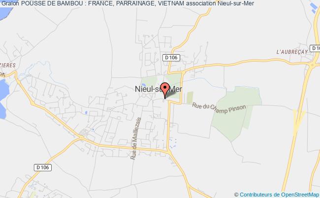 plan association Pousse De Bambou : France, Parrainage, Vietnam Nieul-sur-Mer