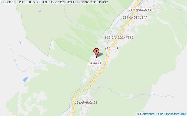 plan association PoussiÈres D'Étoiles Chamonix-Mont-Blanc