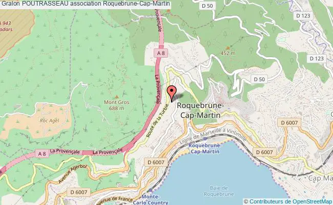plan association Poutrasseau Roquebrune-Cap-Martin