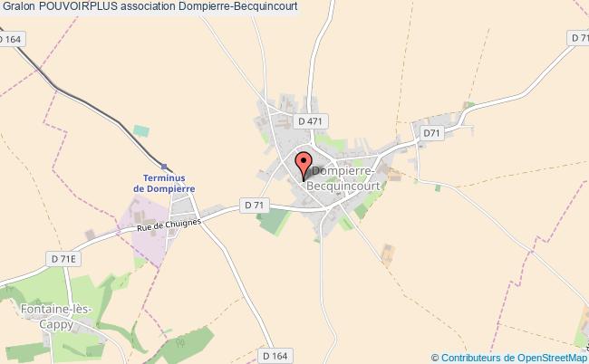 plan association Pouvoirplus Dompierre-Becquincourt