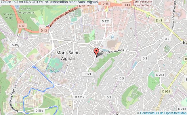 plan association Pouvoirs Citoyens Mont-Saint-Aignan