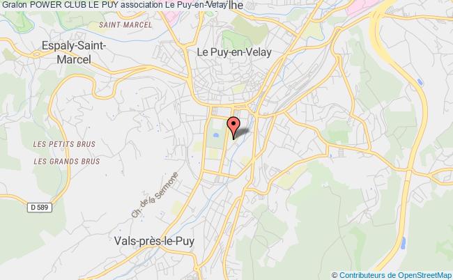 plan association Power Club Le Puy Puy-en-Velay