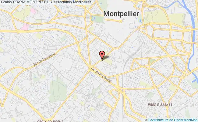 plan association Prana Montpellier Montpellier