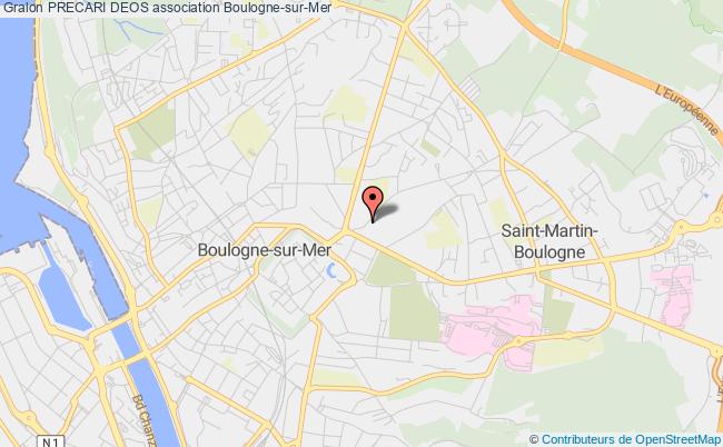plan association Precari Deos Boulogne-sur-Mer