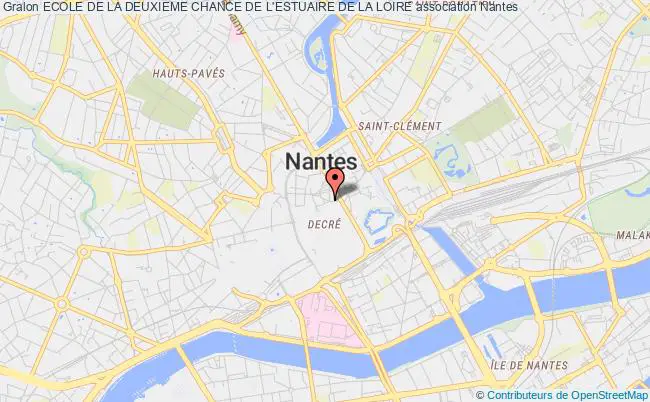 plan association Prefiguration De L'ecole De La Deuxieme Chance De L'estuaire De La Loire Nantes