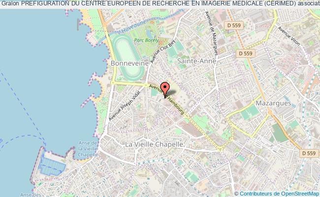 plan association Prefiguration Du Centre Europeen De Recherche En Imagerie Medicale (cerimed) Marseille 8e