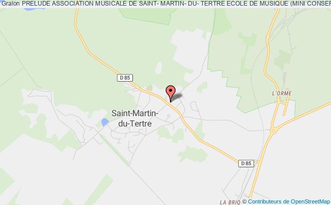 PRELUDE ASSOCIATION MUSICALE DE SAINT- MARTIN- DU- TERTRE ECOLE DE MUSIQUE (MINI CONSERVATOIRE)