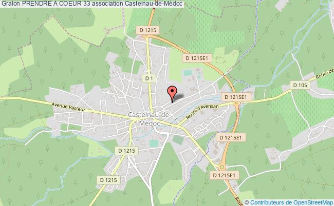 plan association Prendre A Coeur 33 Castelnau-de-Médoc