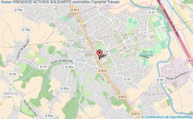 plan association Presence Actions Solidarite Castanet-Tolosan