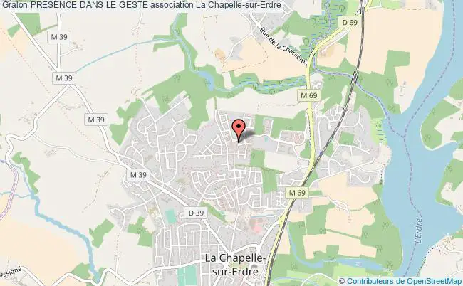 plan association Presence Dans Le Geste La    Chapelle-sur-Erdre
