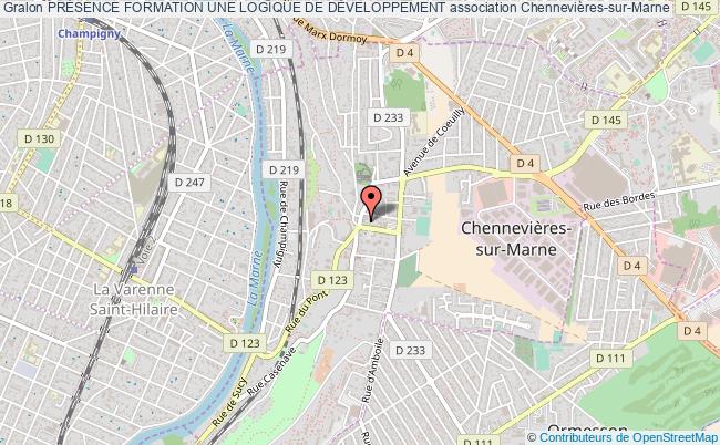 plan association PrÉsence Formation Une Logique De DÉveloppement Chennevières-sur-Marne