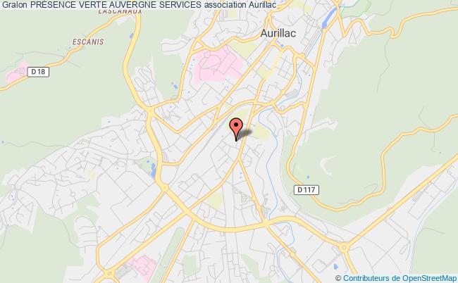 plan association PrÉsence Verte Auvergne Services Aurillac