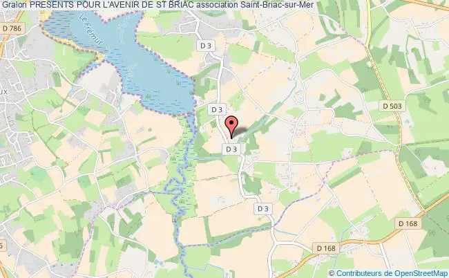 plan association Presents Pour L'avenir De St Briac Saint-Briac-sur-Mer