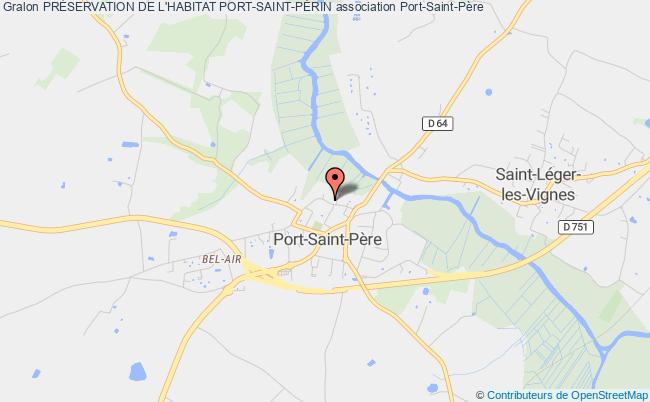 plan association PrÉservation De L'habitat Port-saint-pÉrin Port-Saint-Père
