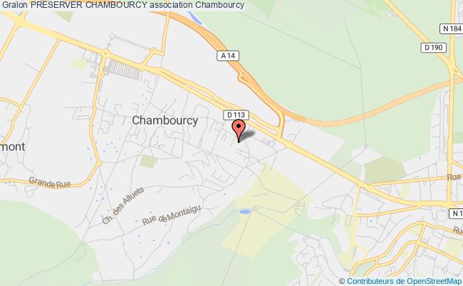 plan association Preserver Chambourcy Chambourcy