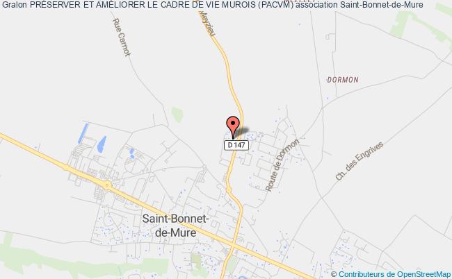 PRÉSERVER ET AMÉLIORER LE CADRE DE VIE MUROIS (PACVM)