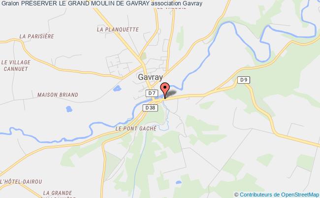 plan association PrÉserver Le Grand Moulin De Gavray GAVRAY SUR SIENNE