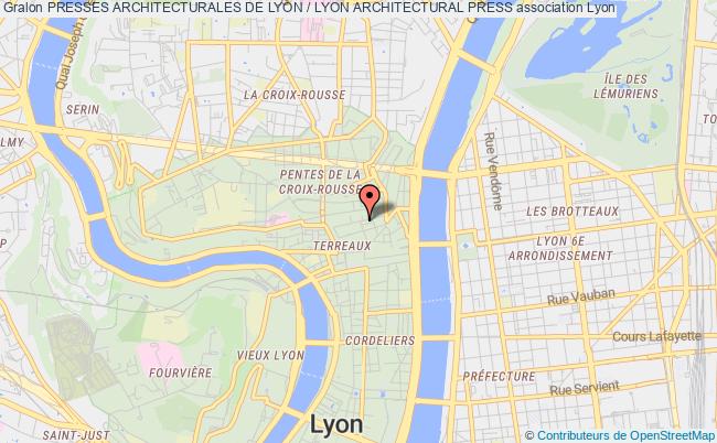 PRESSES ARCHITECTURALES DE LYON / LYON ARCHITECTURAL PRESS