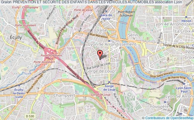 plan association Prevention Et Securite Des Enfants Dans Les Vehicules Automobiles Lyon 9e Arrondissement