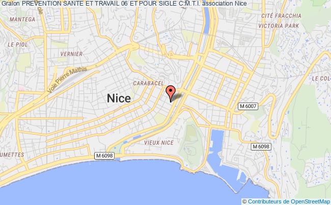 plan association Prevention Sante Et Travail 06 Et Pour Sigle C.m.t.i. Nice