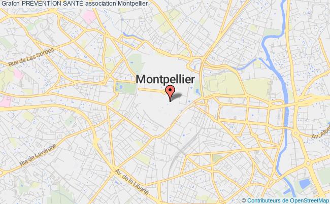plan association PrÉvention SantÉ Montpellier