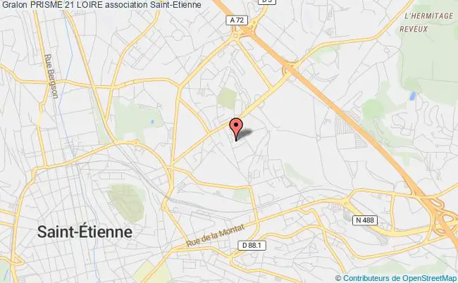 plan association Prisme 21 Loire Saint-Etienne
