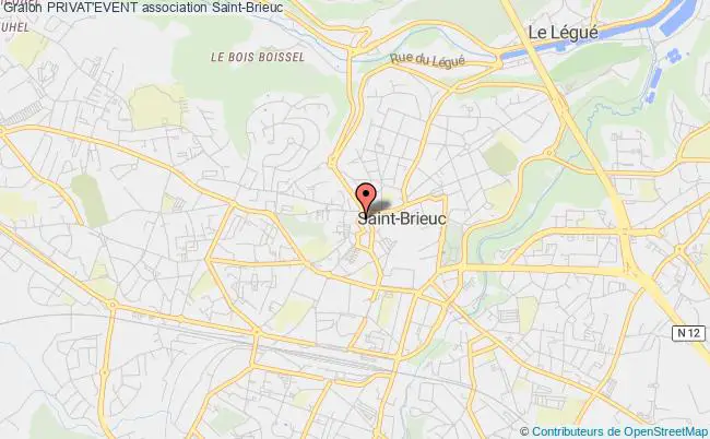 plan association Privat'event Saint-Brieuc