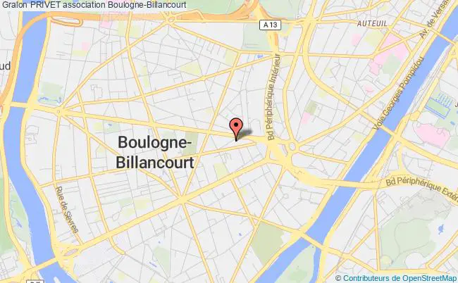 plan association Privet Boulogne-Billancourt