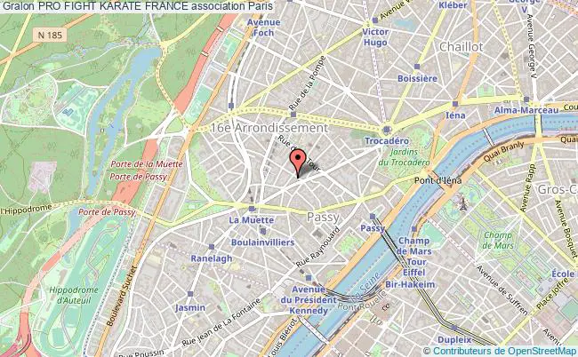 plan association Pro Fight Karate France Paris